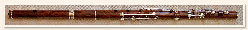 Cocus Nine Key Flute