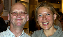 Martin Doyle also attended the 2011 RDS National Crafts Awards ceremony with his assistant Gwenn Frin.